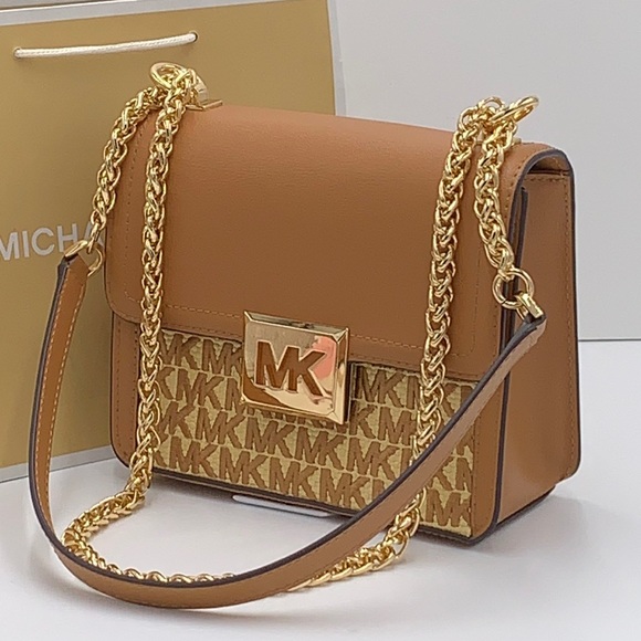 MICHAEL KORS SONIA SMALL SQUARE SHOULDER XBODY - Picture 5 of 16